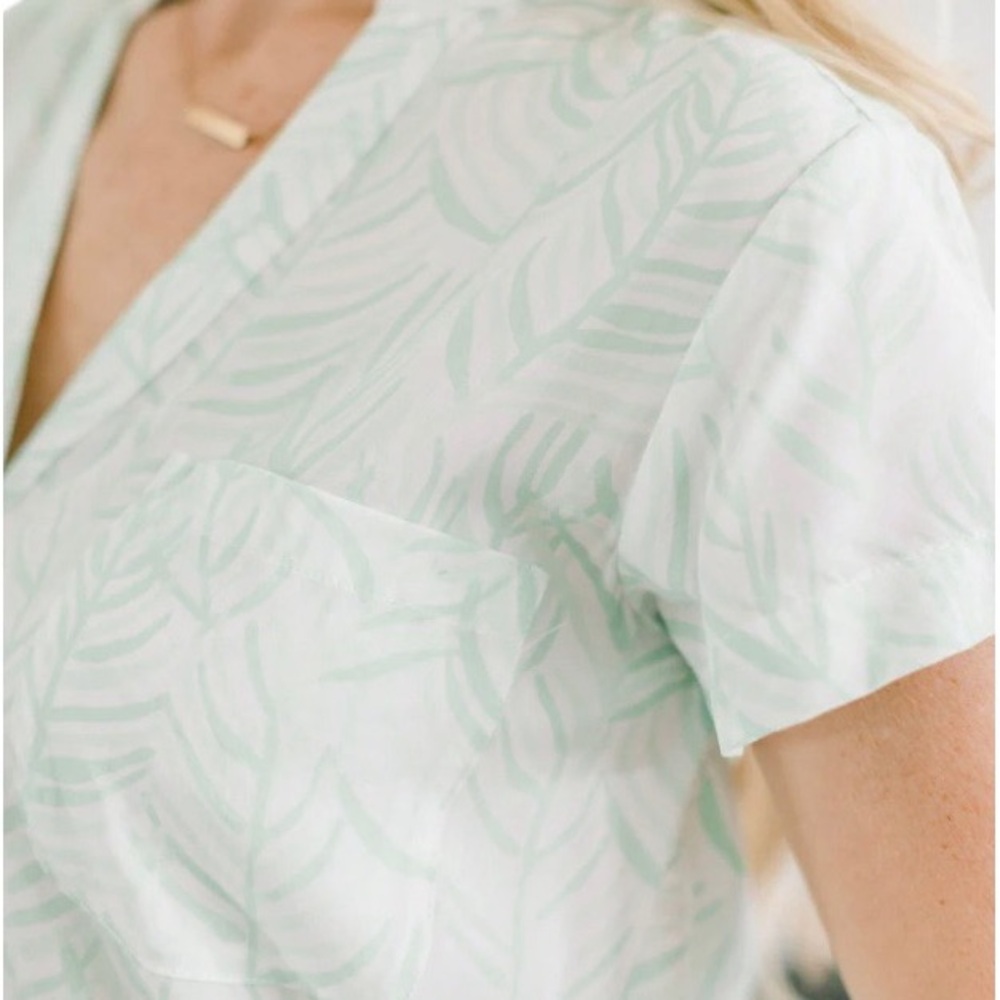 Mary Square Palm Fresca Serena Short Set - Picture 5 of 10